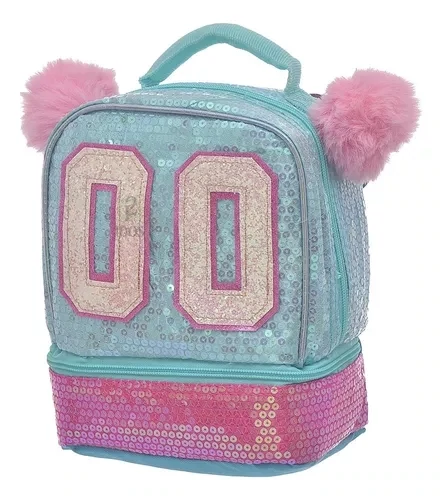 Bolsa Lonchera De Almuerzo Con Lentejuelas