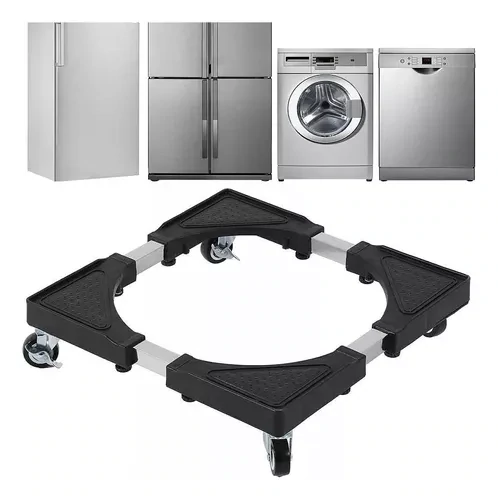 Soporte 4 Ruedas Para Muebles Ajustable De 40 A 63 Cm