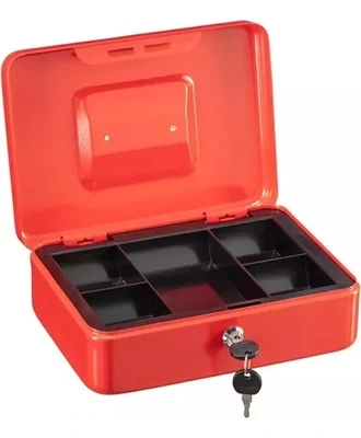 Diseño Clásico Con Llave Caja De Seguridad 30 X 24 X 9 Cm