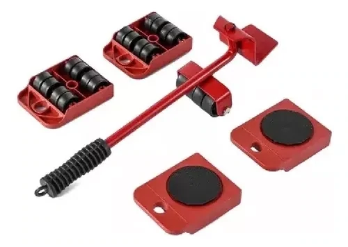 Herramienta Para Mover Muebles Palanca Base Con Ruedas