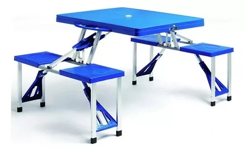 Set De Camping Plegable Exterior Jardin Camping 85x65cm Jta