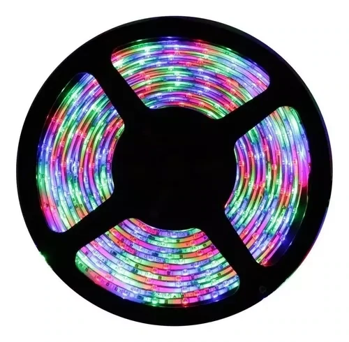 Cinta Luces Led 3528 Tira Rgb 5m Con Bluetooth Led