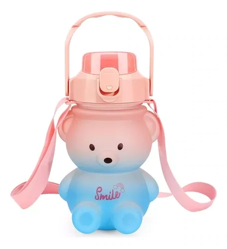 Botella De Agua Con Forma De Oso Varios Colores