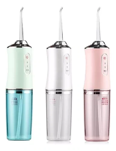 Irrigador Bucal Limpiador Dental Portátil 120psi + Boquillas