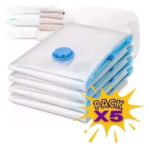 Bolsa Al Vacío X5para Guardar Ropa Reducir Espacios 70*100cm