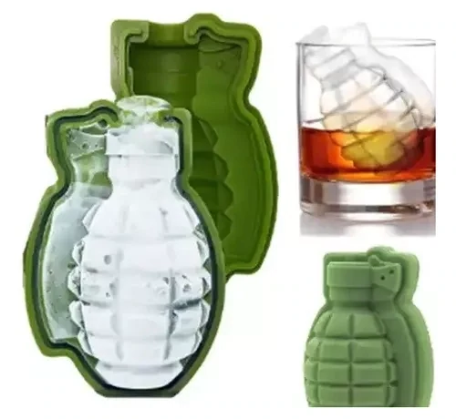 Molde de Silicona Para Hielo Bebidas Con forma de Granada