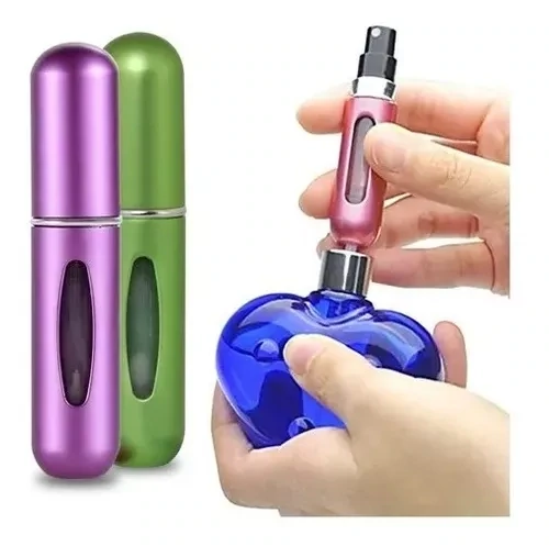Mini Botella Portátil Recargable Atomizadora De Perfume