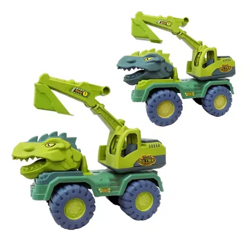 Camión De Plástico Con Forma De Dinosaurio Para Niños