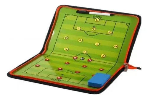 Tabla De Fútbol Táctica Magnética Con Cierre