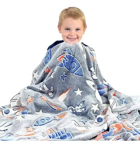 Manta Luminosa Infantili Diseño Astronauta