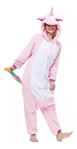 Pijama Diseño Unicornio De Adultos Pijamas Enteros De Plush
