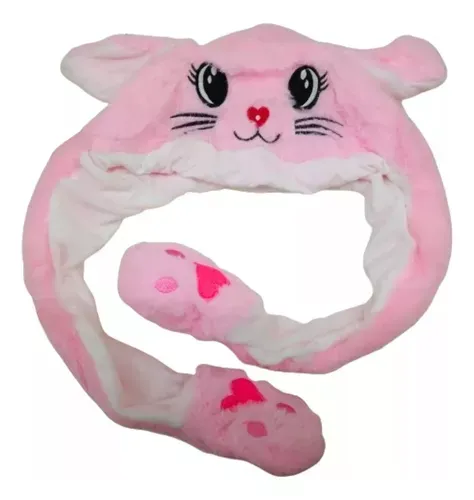 Gorro Diseño Ratoncito Con Luz Y Movimiento Felpa Suave