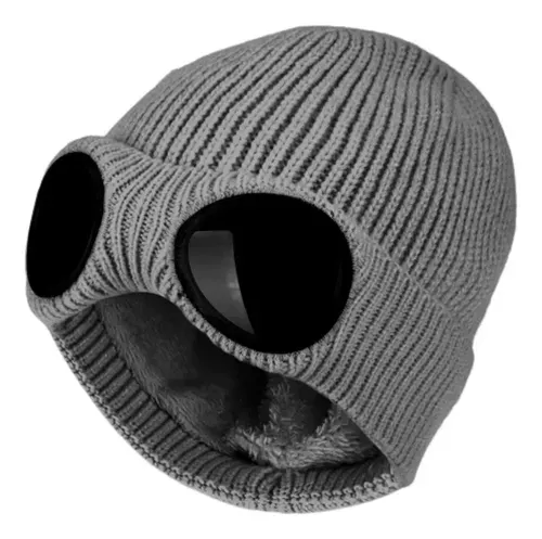 Gorro Con Lentes Multifuncional Cálido Sombrero Cómodo
