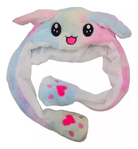Gorro Diseño Deconejito Con Luz Y Movimiento De Felpa Suave