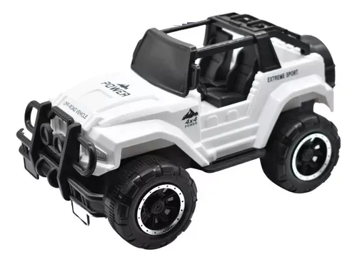 Camioneta Color Blanca 4x4 De Plastico