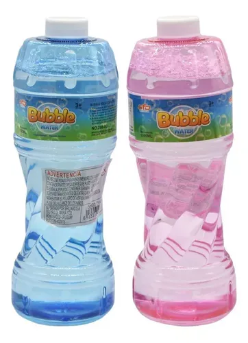 Botella Con Liquido Para Burbujas De 1 Litro De Capacidad