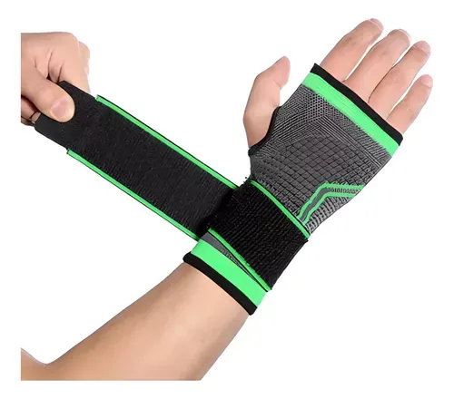 Muñequeras X 2 Con Venda Soporte Muñeca Tendinitis Deporte