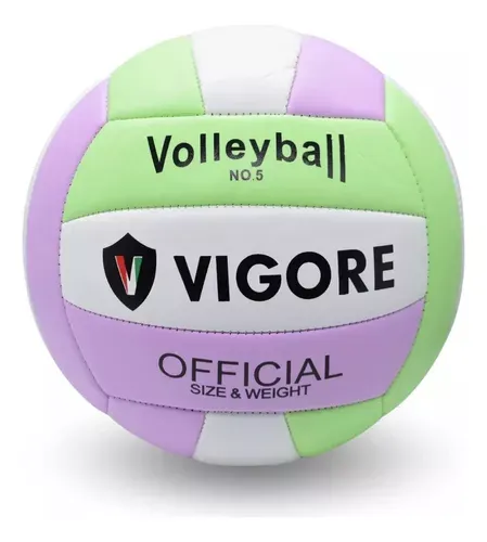 Pelota Volleyball Cocida Inflada Volley Pastel