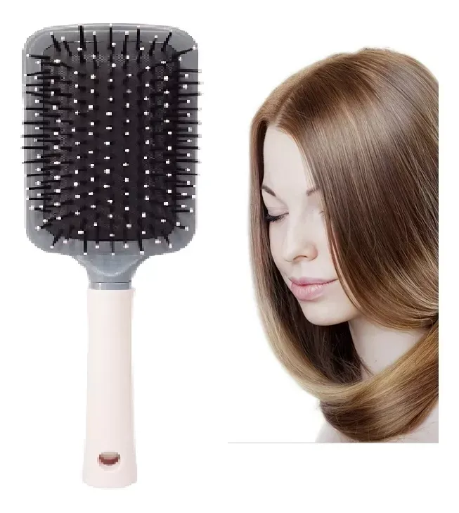 Cepillo De Pelo Rectangular Y Práctico, Masaje De Cabeza