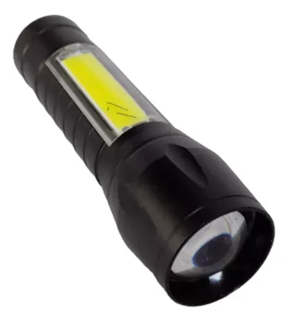 Mini Linterna Led Recargable Foco Ajustable Con Zoom