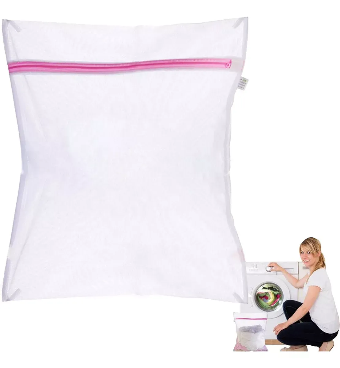 Bolsa Para Lavarropas Malla De Panal Para Lavanderia