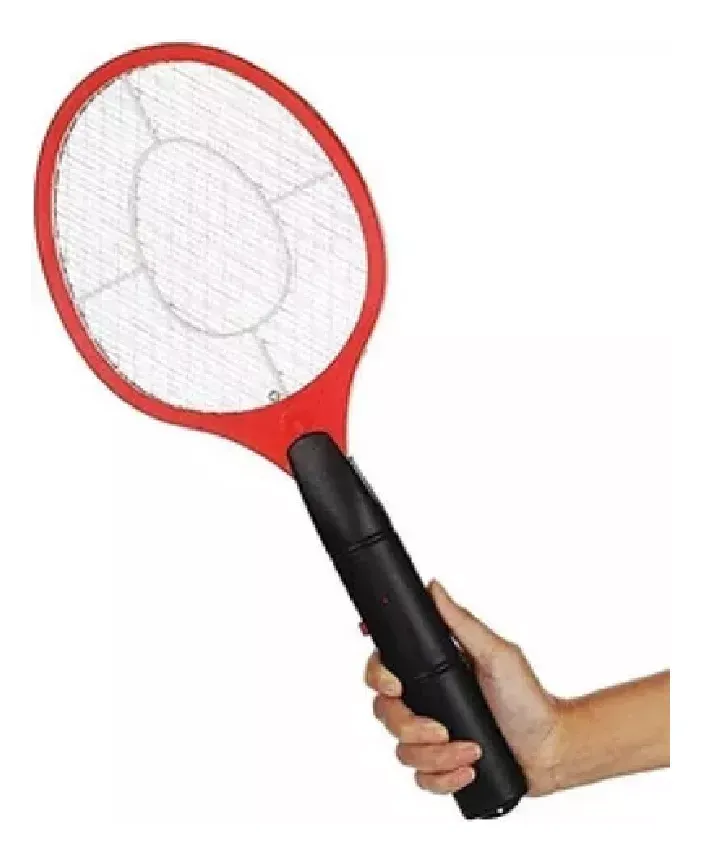Matamoscas Raqueta Eléctrica Antimosquitos Recargable Usb