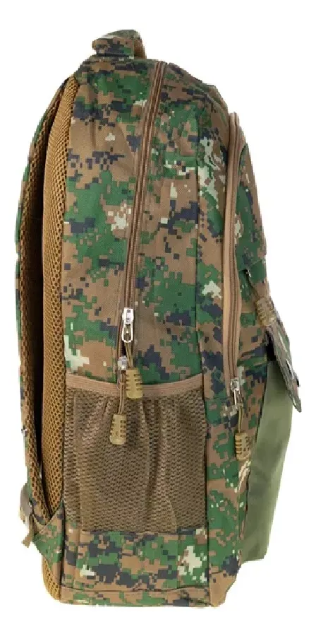 Mochila Escolar Buena Capacidad, Mochila Camuflada Urbana