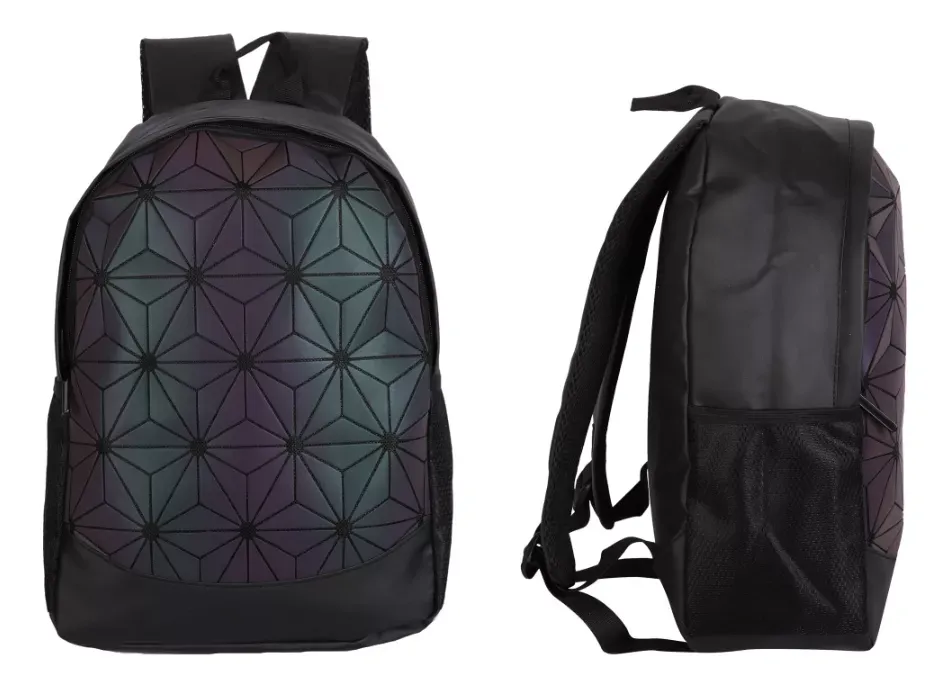 Bolso Multifuncional Con Diseño Holográfico, Bolso Informal
