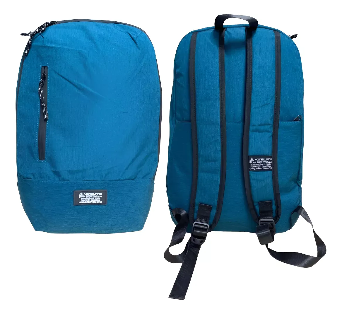 Bolso Impermeable Con 3 Bolsillos Trasero. Compartimiento para laptop