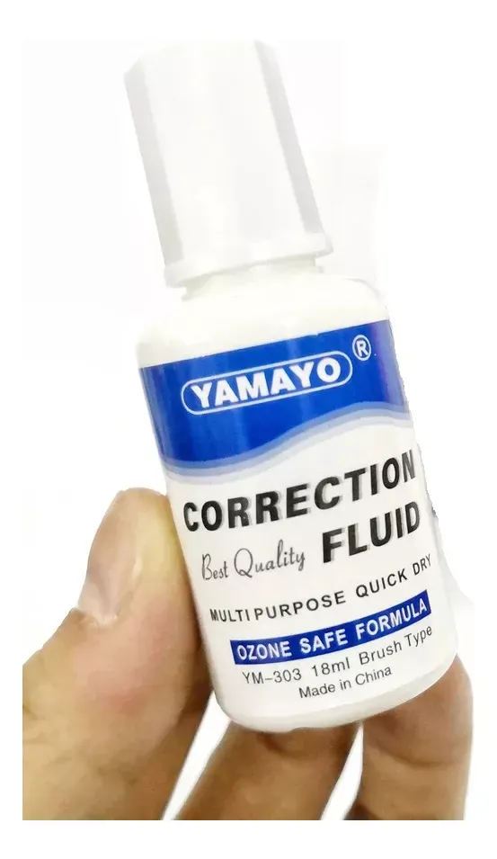 Corrector Liquido Punta Pincel Tamayo  De 18 Ml