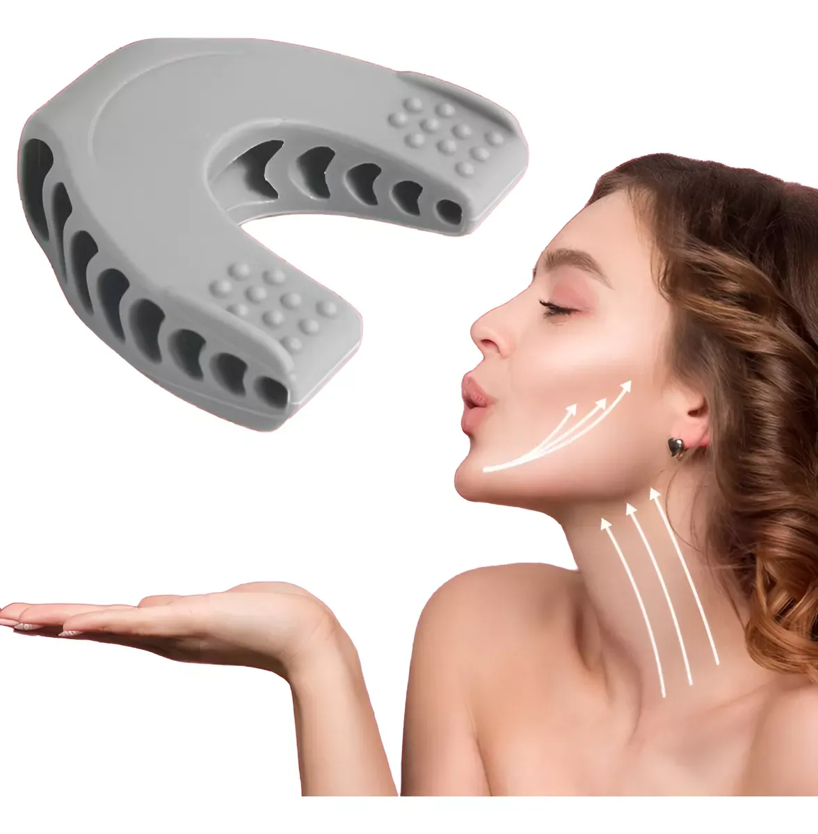 Ejercitador De Mandíbula Multifunción De Barbilla Facial Premium