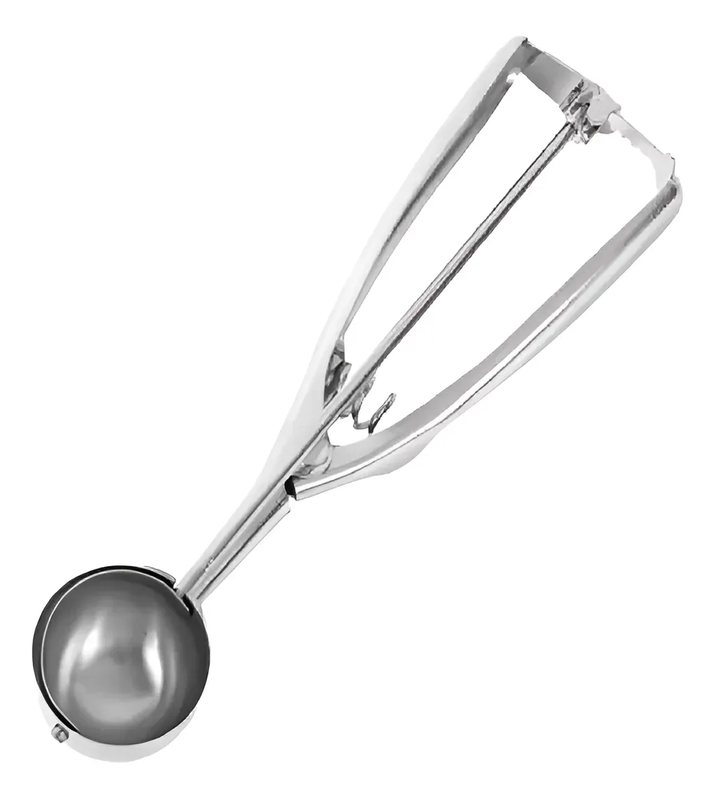 Cuchara Para Helado De Acero Inoxidable Chica de 4 cm