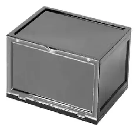 Caja De Zapatos De Plástico, Estuche De Zapatos Simple Armable