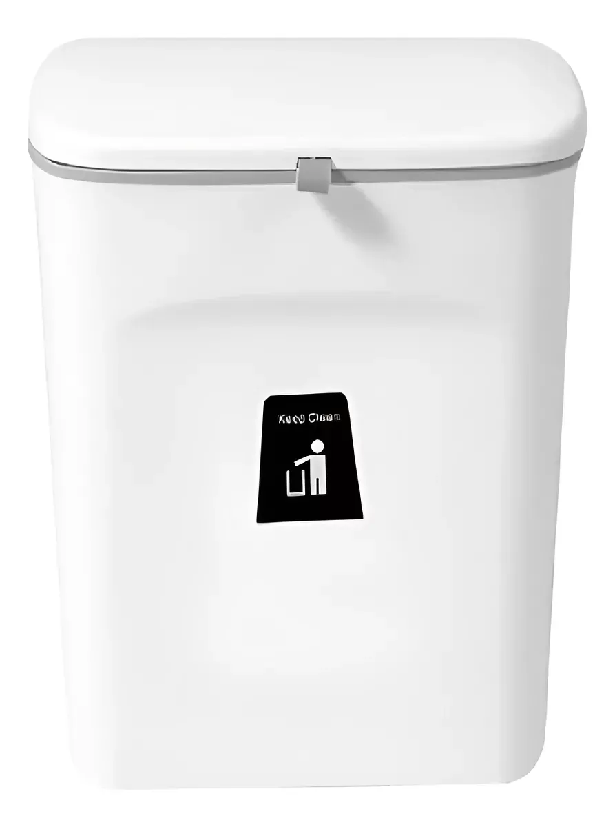 Contenedor De Compost Para Cocina Interior Sellado Con Tapa De 9 Litros