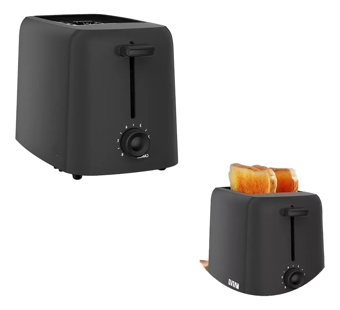 Tostadora Eléctrica de 650w 2 Panes 6 Niveles Marvo Hst-058