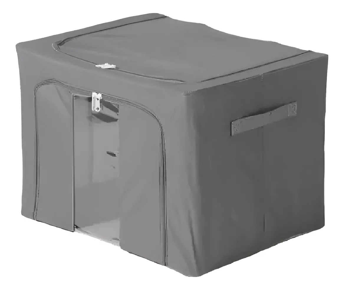 Organizador De Ropa Caja Estructura Metálica De 100 Litros