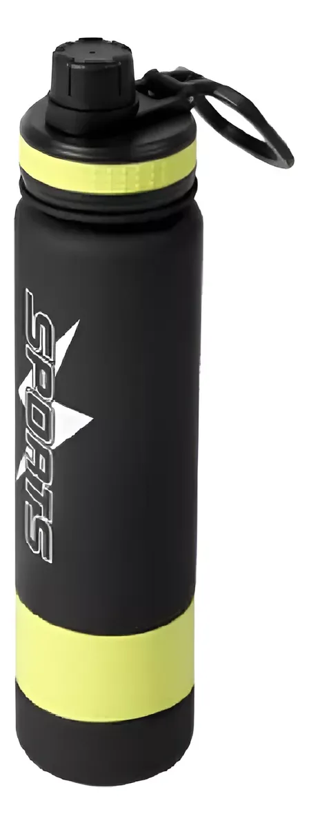 Vaso, Termo Portatil Con Tapa Material Plastico Sports