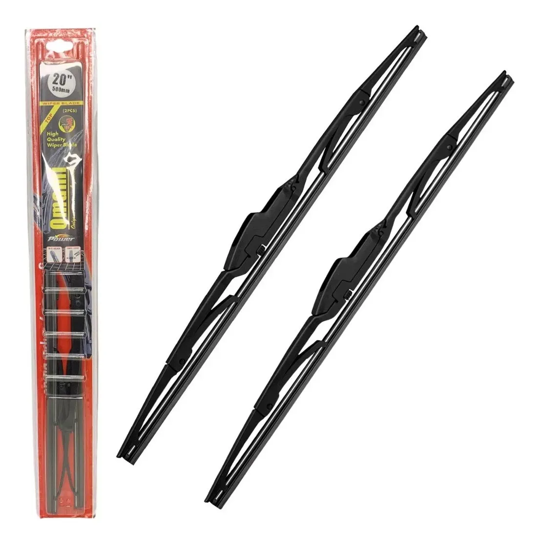 Cepeillo Limpia Parabrisas 20 Pulgadas Escobillas De 50 Cm Universales