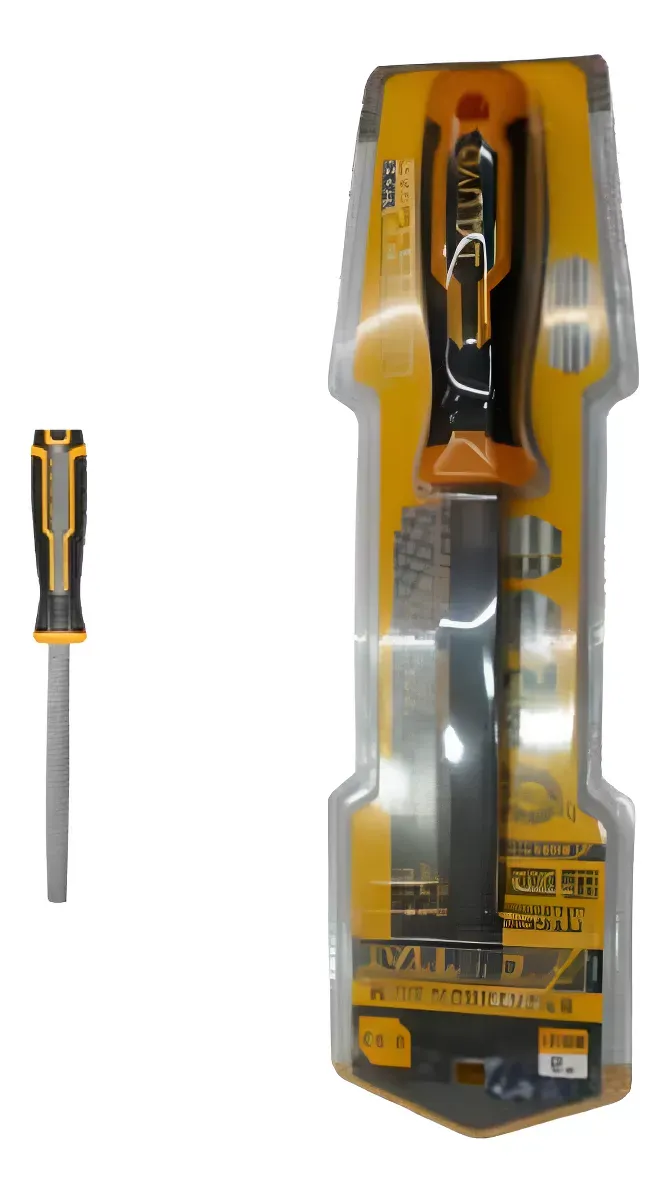 LEscofina Media Caña Tat Nad 6 Pulgadas Lima Mango Plástico