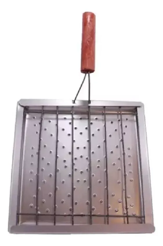 Tostador Para Hornalla En Acero Inoxidable Medidas 33 X 21cm Uso manual