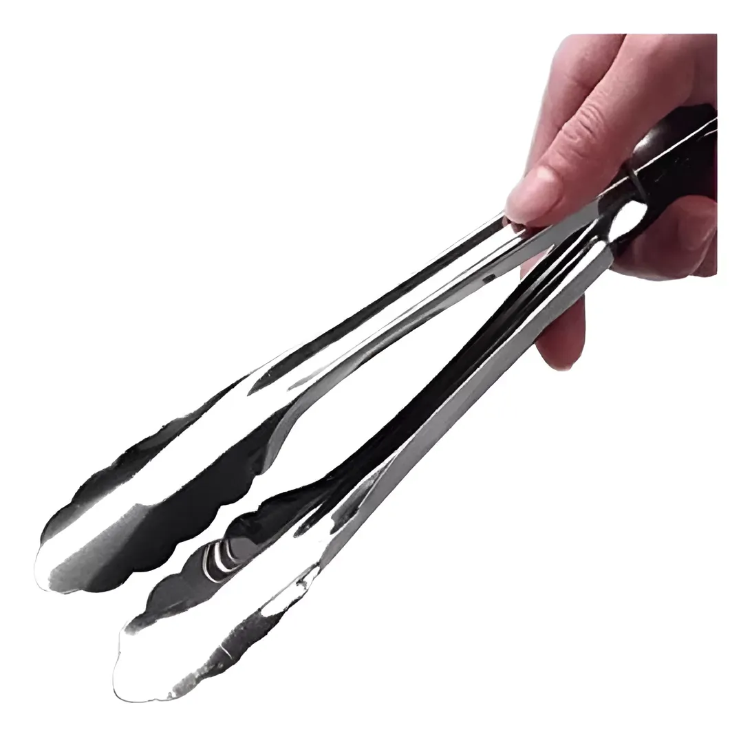 Pinza Multiuso Para Ensaladas Vegetales, Pinza De Metal Duradero de 23cm