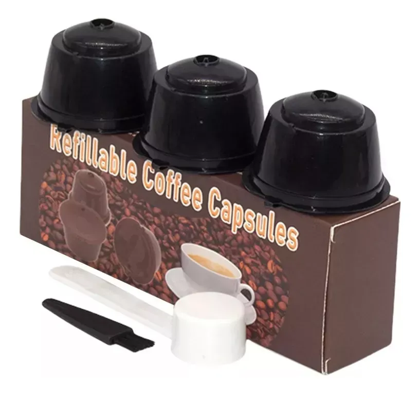 Filtro Capsulas Reutilizables X3 Para Dolce Gusto  Filtro de café