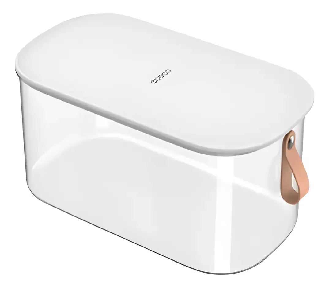 Organizador Grande Contenedor Con Tapa Para Heladera Ecoco E2102
