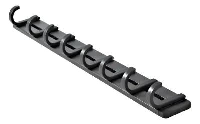 Perchero 6 Ganchos Organizador Colgante De Pared Metalico