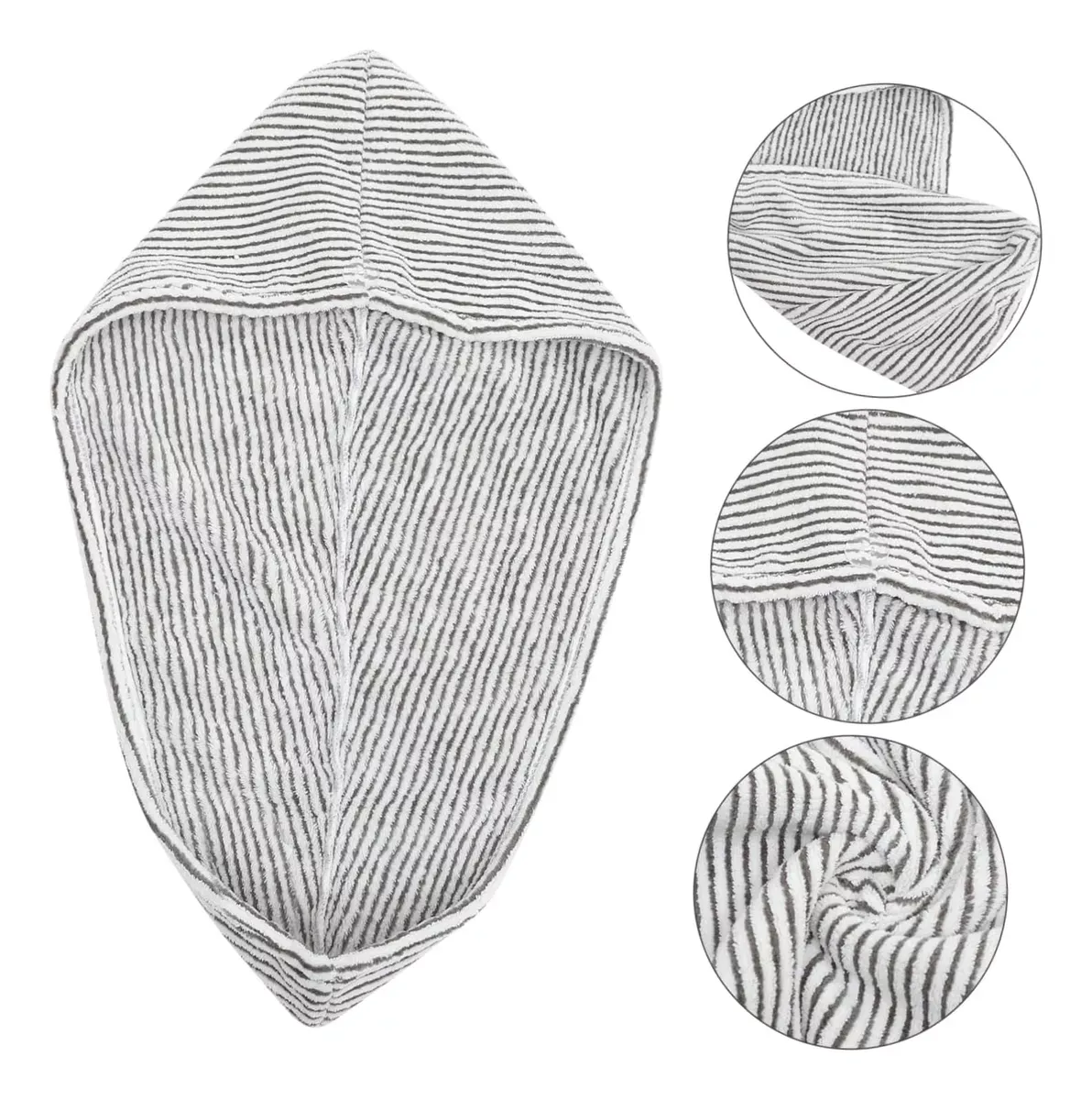 Gorro Turbante para el cabello De Baño Toalla Seca Pelo Ecoco E24185