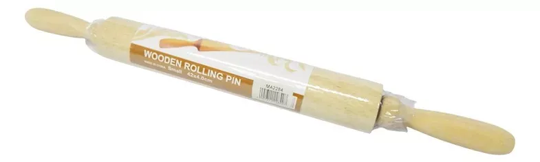 Palote Rodillo De Cocina Para Amasar De Palo de Rodamiento Madera