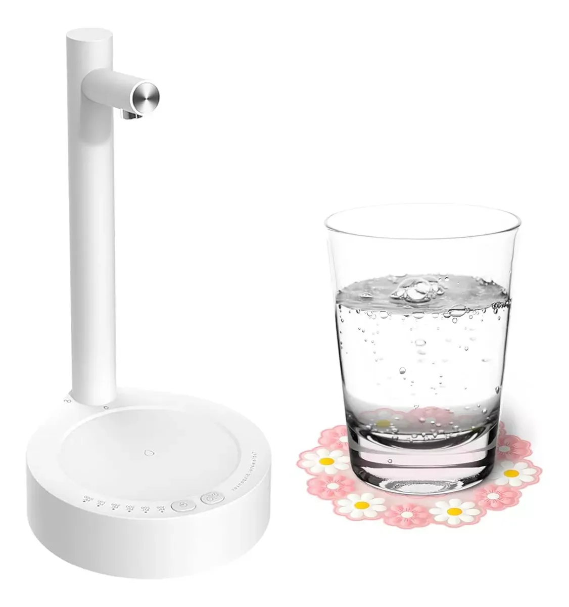 Dispensador De Agua Bomba De Agua Recargable Moderna Blanca Material ABS