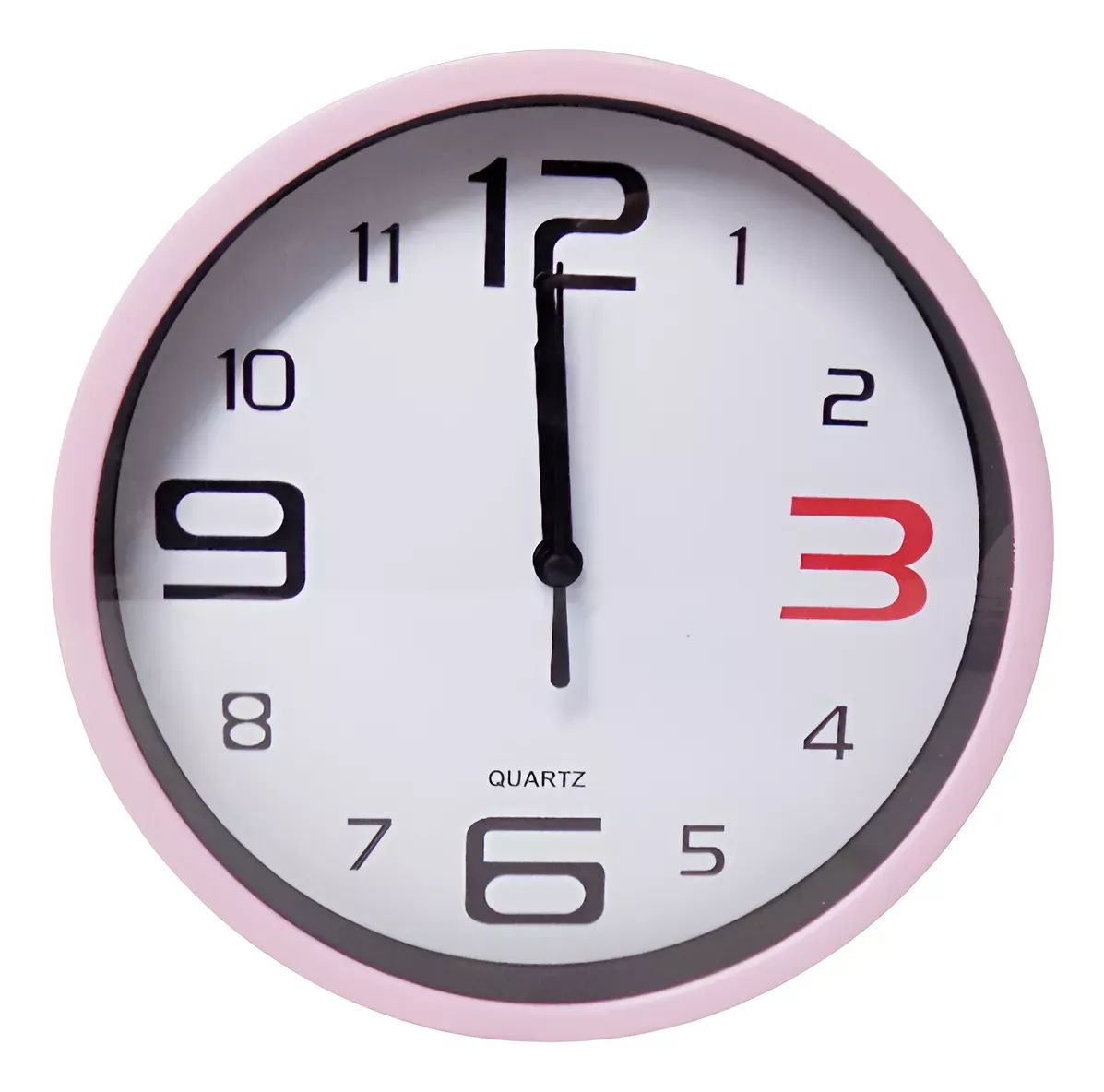 Reloj Analógico Decorativo Para Pared De 19.5cm Redondo