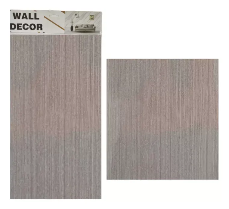 Autoadhesivo Sticker Para Pared Diseño Símil Madera 1 Pack De 10 Pcs