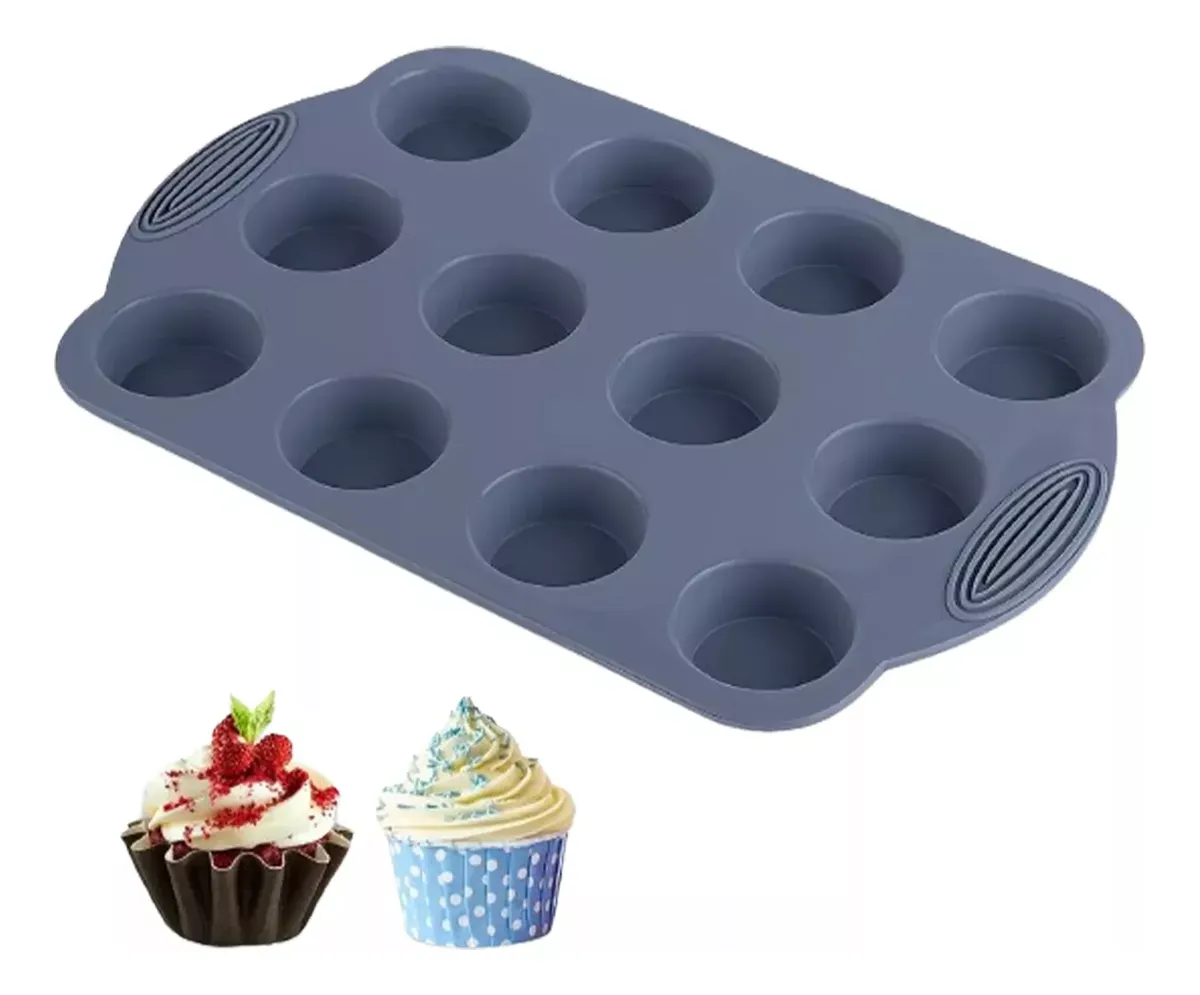 Molde Para Galletas Oreo De Silicona De 12 Cavidades antiadherente